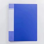 Blue A4 100-Pocket Document Display Book