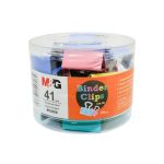 41mm Colorful Tempered Steel Binder Clips