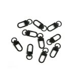 Black Metal Lobster Clasp Keychain Findings