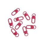 Pink Metal Lobster Clasp Keychain Findings