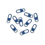 Blue Metal Lobster Clasp Keychain Findings