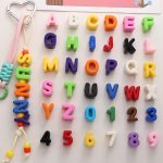 Colorful Alphabet Charm Bead Craft Set
