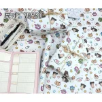 Playful Character Doodle Gift Wrapping Paper Sheets